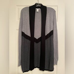 White House Black Market Tri-Colored Cardigan – Size Small